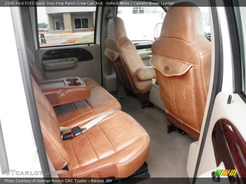 Rear Seat of 2006 F250 Super Duty King Ranch Crew Cab 4x4