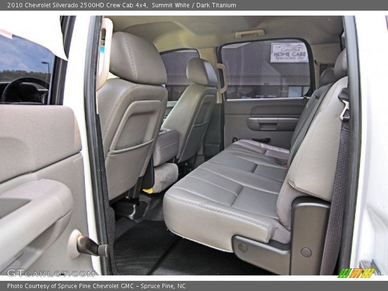 Summit White / Dark Titanium 2010 Chevrolet Silverado 2500HD Crew Cab 4x4