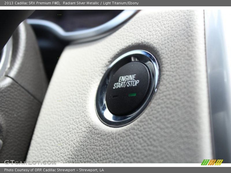 Radiant Silver Metallic / Light Titanium/Ebony 2013 Cadillac SRX Premium FWD