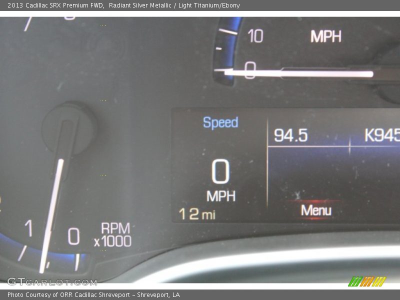 Radiant Silver Metallic / Light Titanium/Ebony 2013 Cadillac SRX Premium FWD