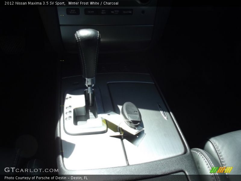 Winter Frost White / Charcoal 2012 Nissan Maxima 3.5 SV Sport