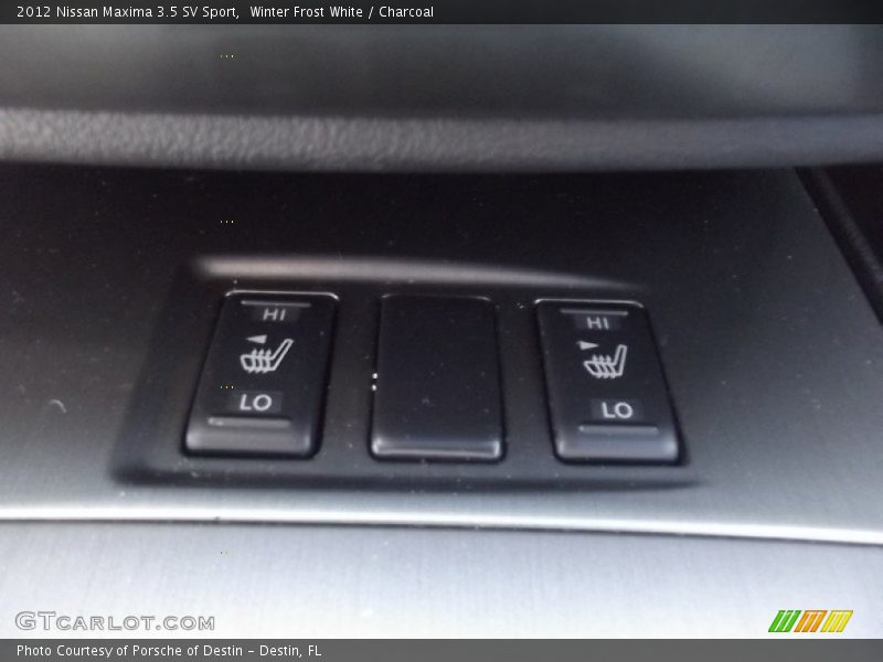 Winter Frost White / Charcoal 2012 Nissan Maxima 3.5 SV Sport