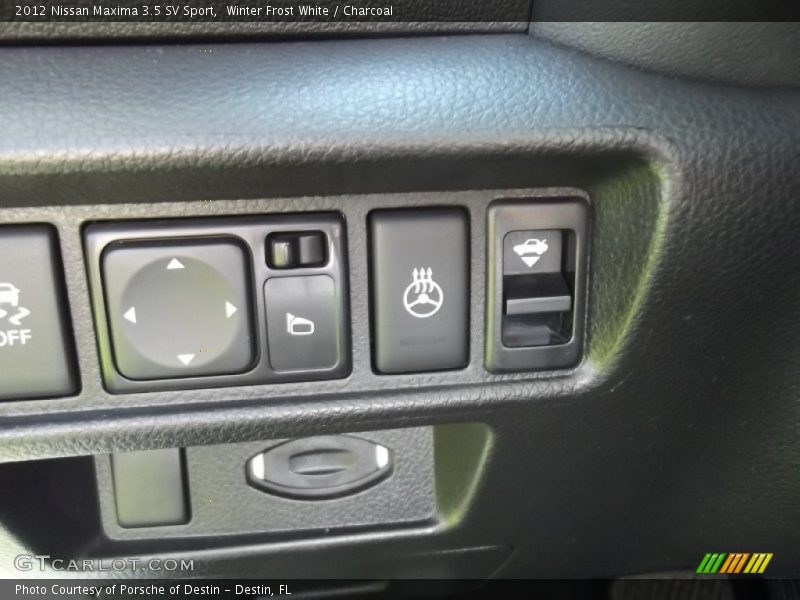 Winter Frost White / Charcoal 2012 Nissan Maxima 3.5 SV Sport