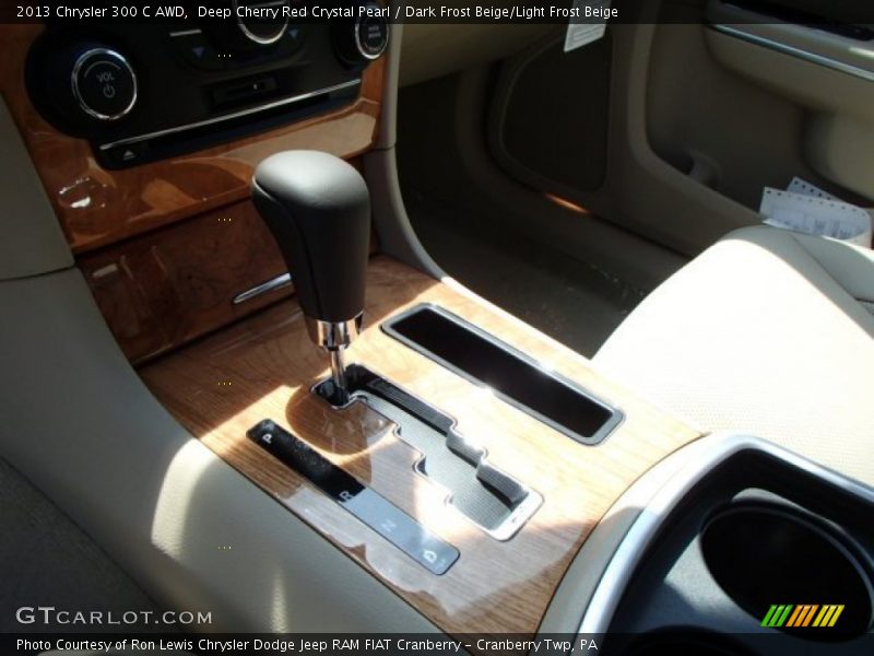 Deep Cherry Red Crystal Pearl / Dark Frost Beige/Light Frost Beige 2013 Chrysler 300 C AWD