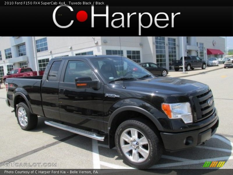 Tuxedo Black / Black 2010 Ford F150 FX4 SuperCab 4x4