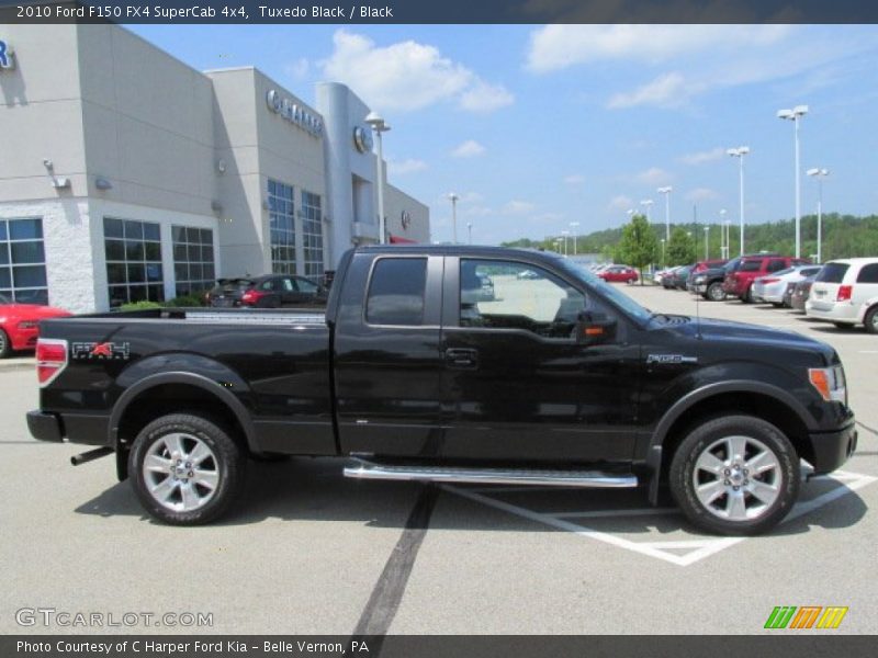 Tuxedo Black / Black 2010 Ford F150 FX4 SuperCab 4x4