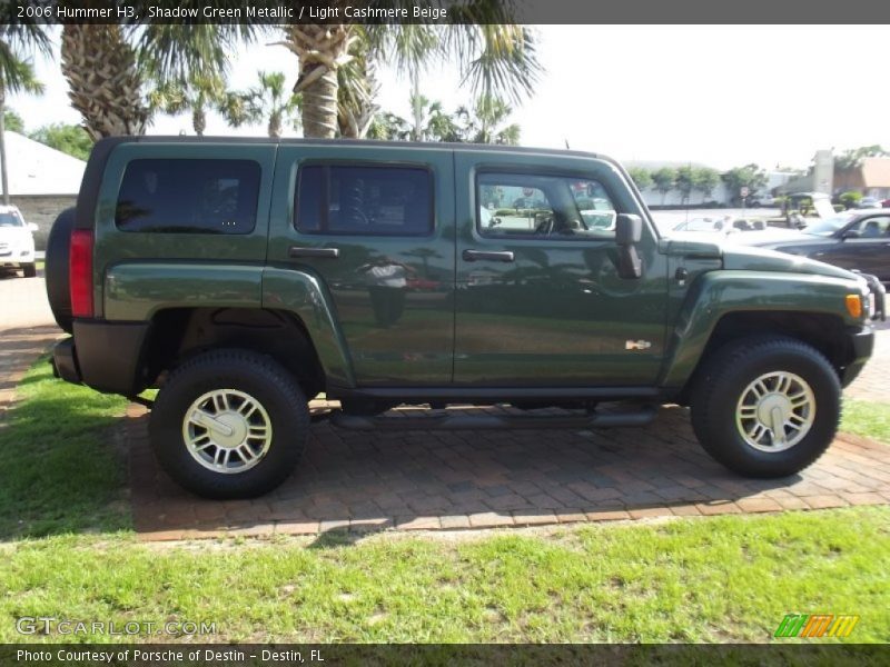  2006 H3  Shadow Green Metallic
