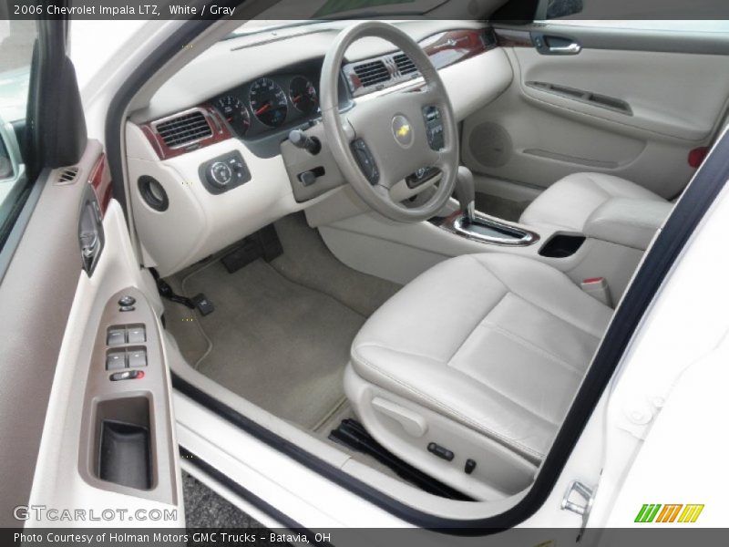 White / Gray 2006 Chevrolet Impala LTZ