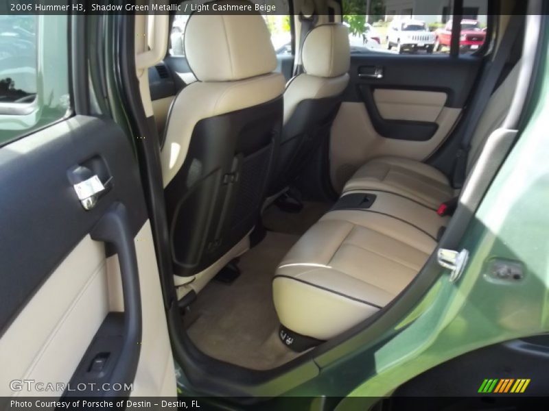 Rear Seat of 2006 H3 