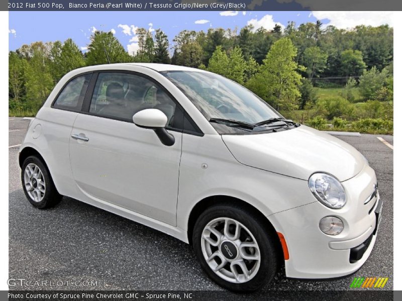  2012 500 Pop Bianco Perla (Pearl White)