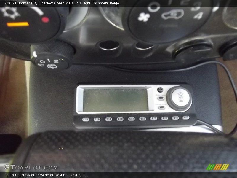 Shadow Green Metallic / Light Cashmere Beige 2006 Hummer H3