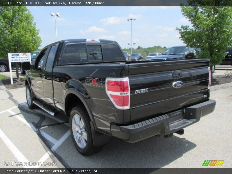 Tuxedo Black / Black 2010 Ford F150 FX4 SuperCab 4x4