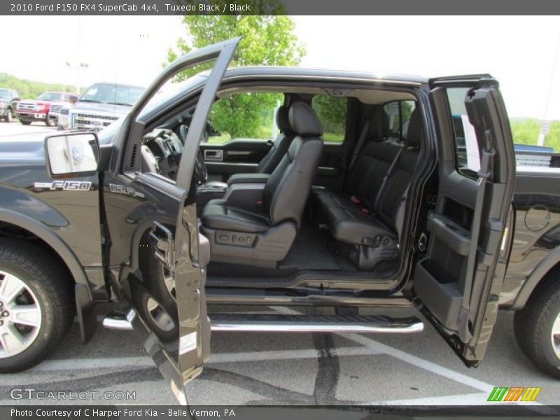 Tuxedo Black / Black 2010 Ford F150 FX4 SuperCab 4x4