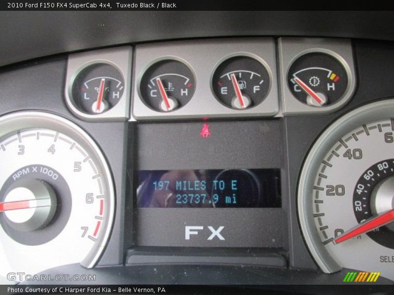 Tuxedo Black / Black 2010 Ford F150 FX4 SuperCab 4x4