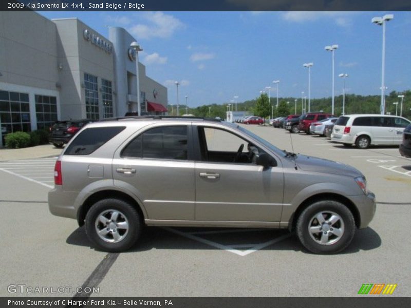 Sand Beige / Beige 2009 Kia Sorento LX 4x4