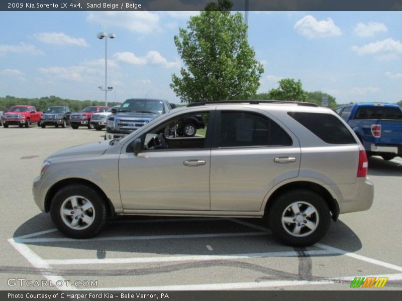 Sand Beige / Beige 2009 Kia Sorento LX 4x4