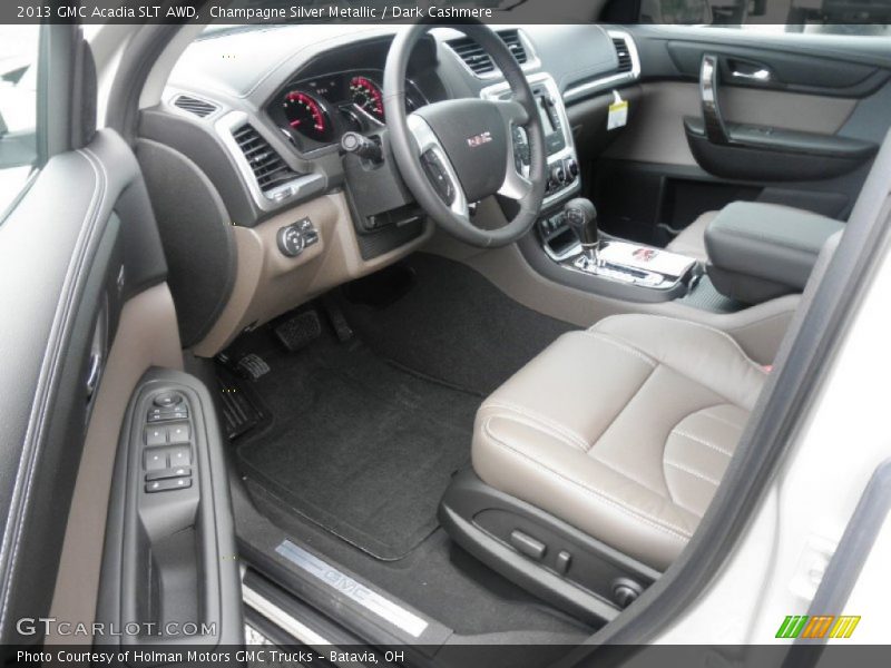  2013 Acadia SLT AWD Dark Cashmere Interior