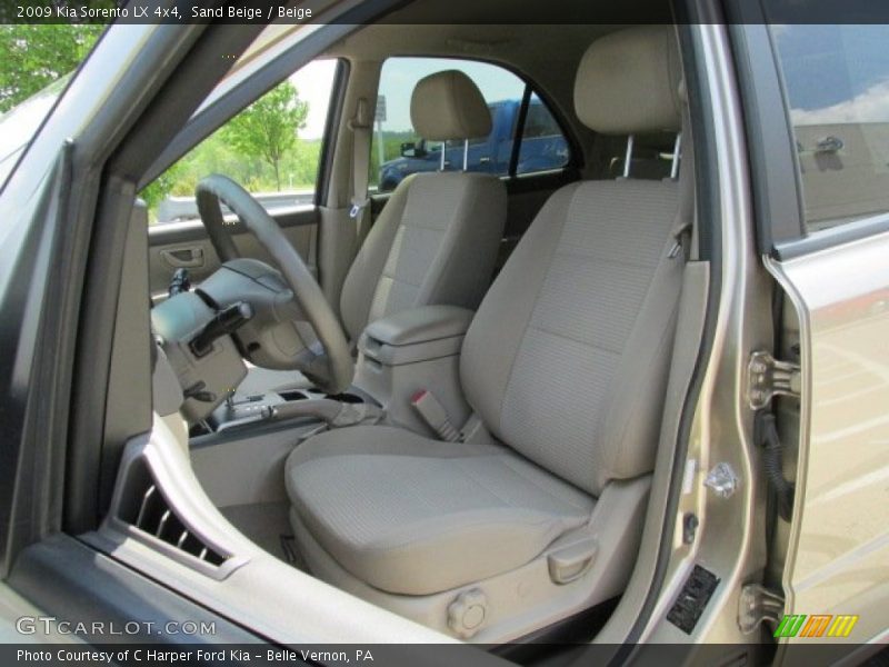 Sand Beige / Beige 2009 Kia Sorento LX 4x4