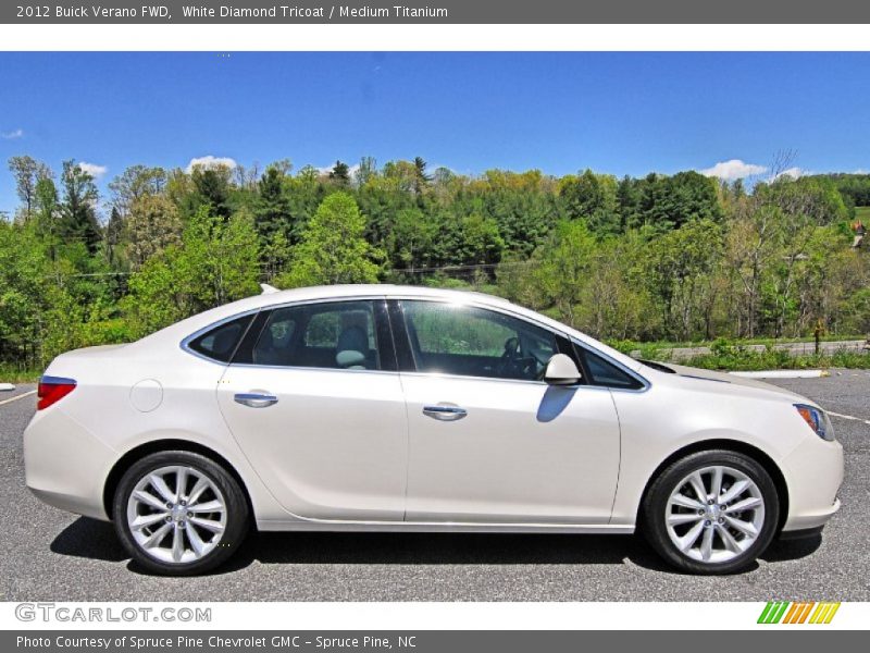  2012 Verano FWD White Diamond Tricoat