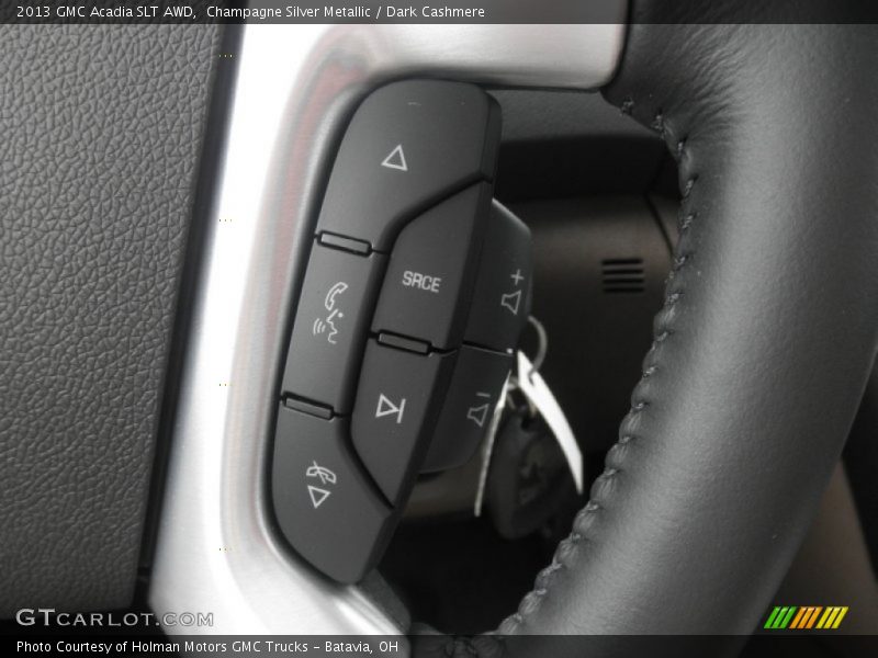 Controls of 2013 Acadia SLT AWD