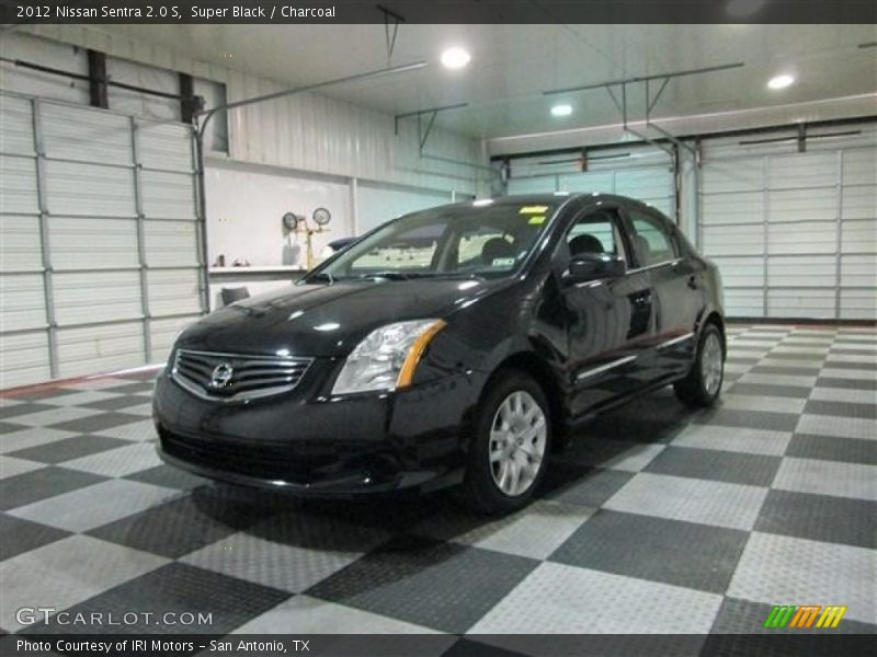Super Black / Charcoal 2012 Nissan Sentra 2.0 S