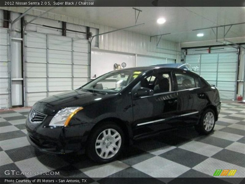 Super Black / Charcoal 2012 Nissan Sentra 2.0 S