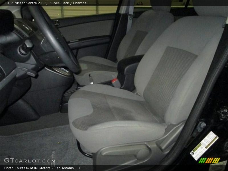 Super Black / Charcoal 2012 Nissan Sentra 2.0 S