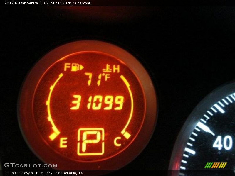 Super Black / Charcoal 2012 Nissan Sentra 2.0 S