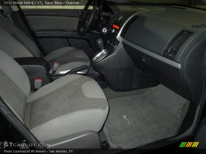 Super Black / Charcoal 2012 Nissan Sentra 2.0 S