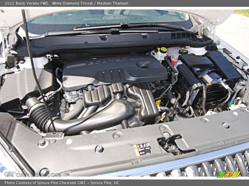  2012 Verano FWD Engine - 2.4 Liter Flex-Fuel SIDI DOHC 16-Valve VVT ECOTEC 4 Cylinder