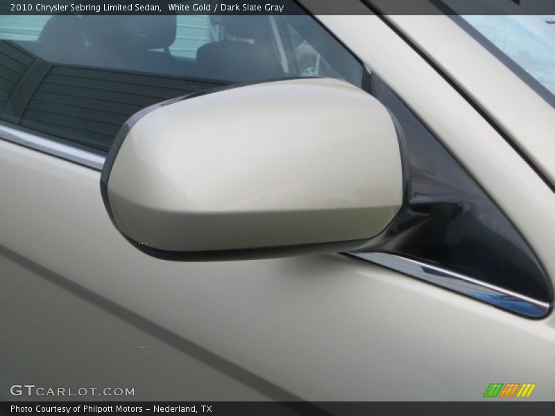 White Gold / Dark Slate Gray 2010 Chrysler Sebring Limited Sedan