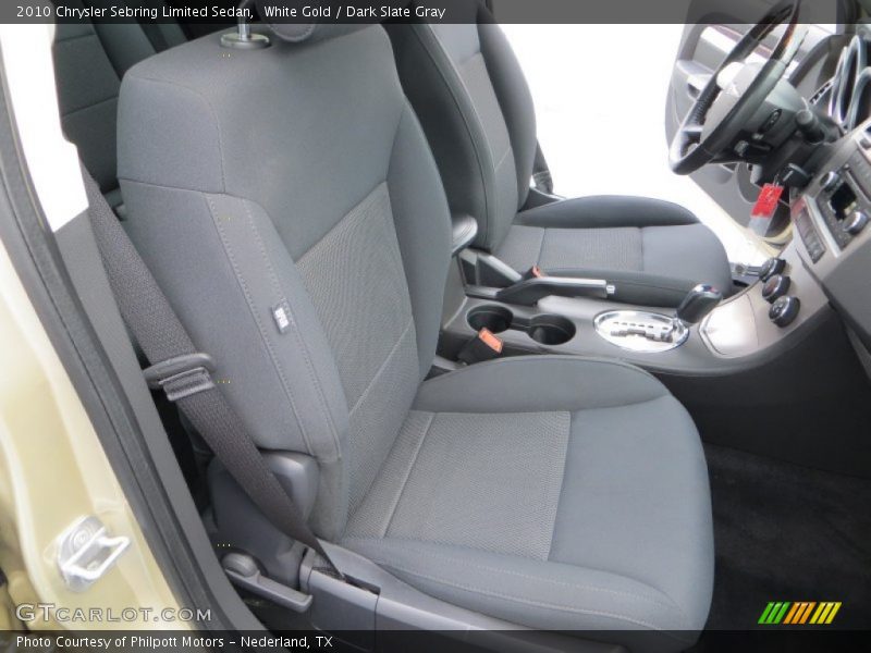 White Gold / Dark Slate Gray 2010 Chrysler Sebring Limited Sedan