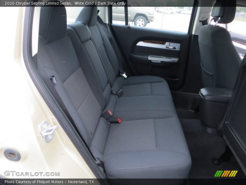 White Gold / Dark Slate Gray 2010 Chrysler Sebring Limited Sedan