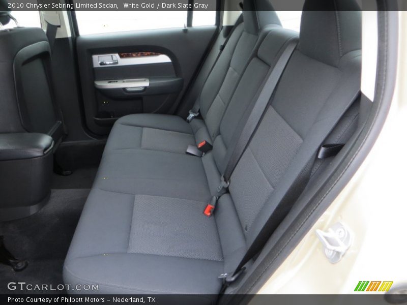 White Gold / Dark Slate Gray 2010 Chrysler Sebring Limited Sedan