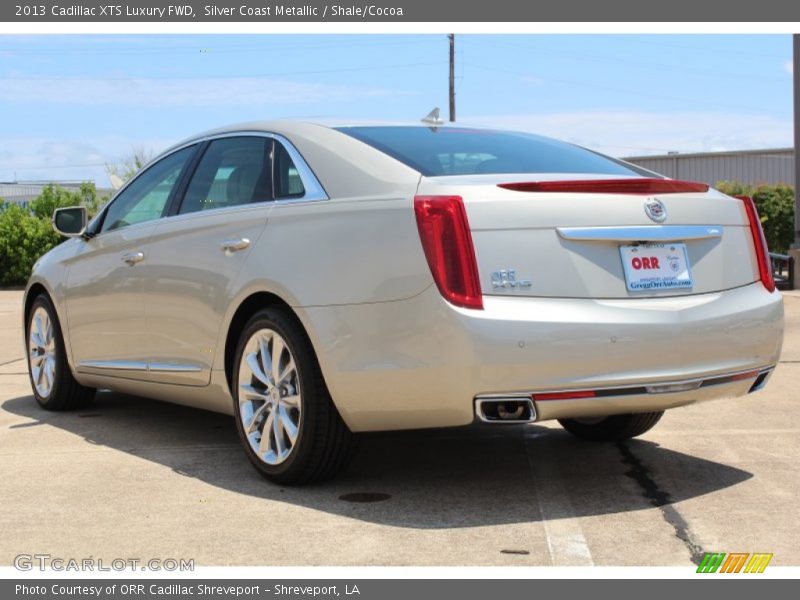 Silver Coast Metallic / Shale/Cocoa 2013 Cadillac XTS Luxury FWD