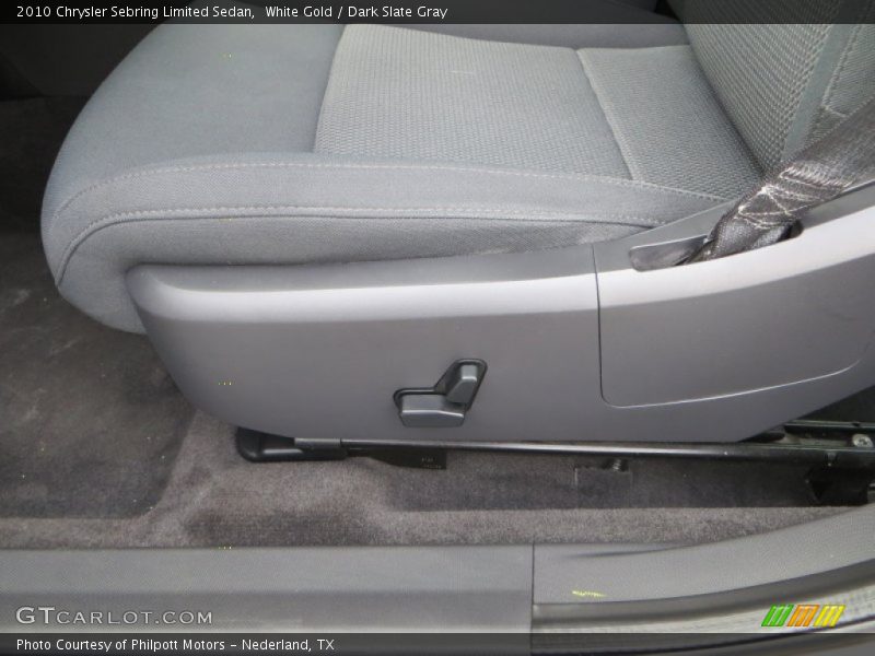 White Gold / Dark Slate Gray 2010 Chrysler Sebring Limited Sedan