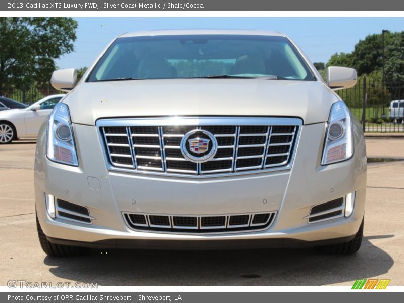 Silver Coast Metallic / Shale/Cocoa 2013 Cadillac XTS Luxury FWD