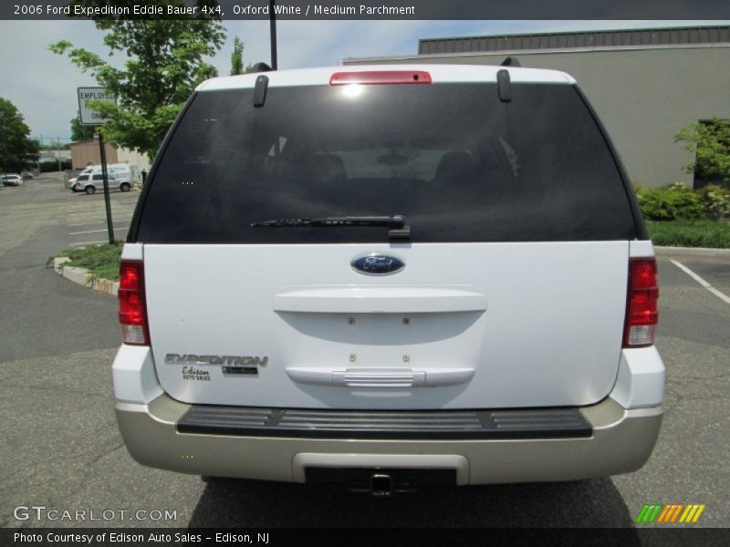 Oxford White / Medium Parchment 2006 Ford Expedition Eddie Bauer 4x4