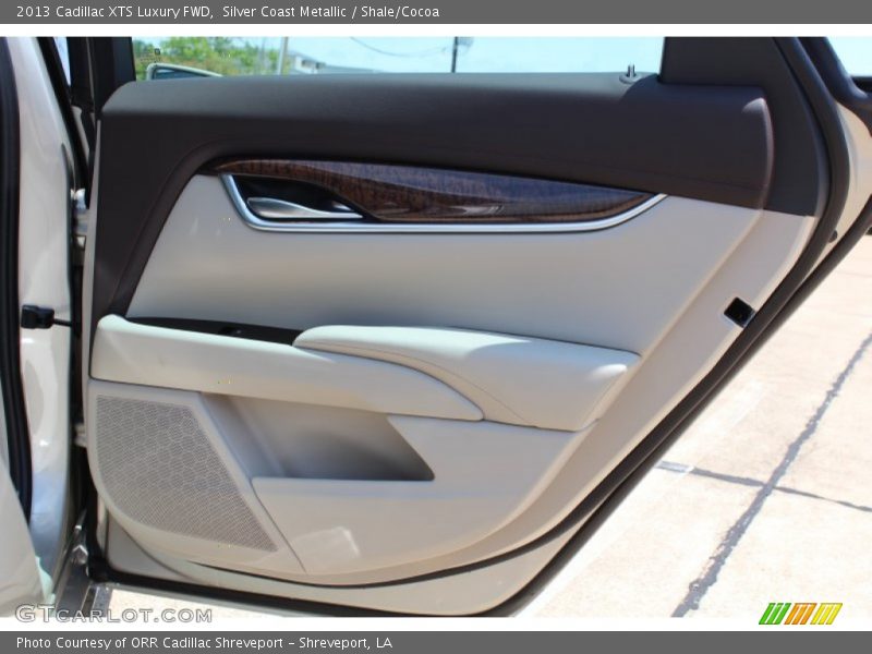 Silver Coast Metallic / Shale/Cocoa 2013 Cadillac XTS Luxury FWD