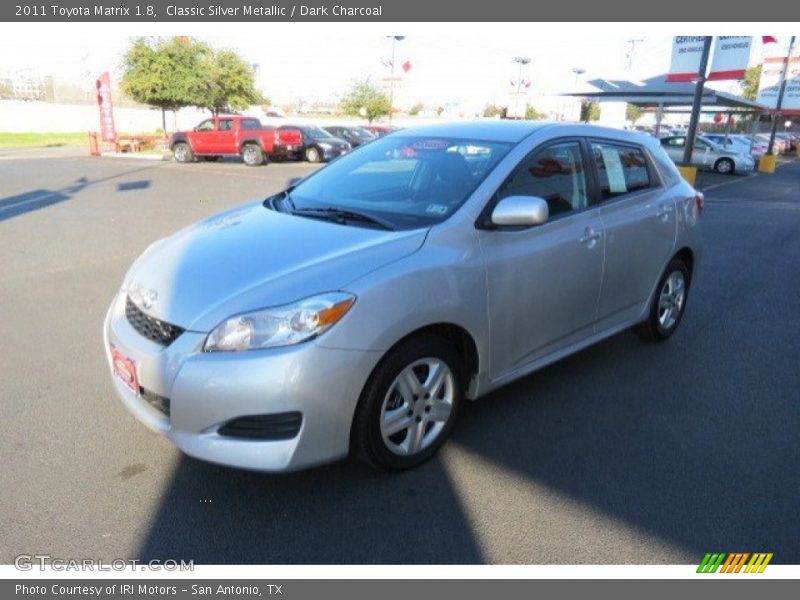 Classic Silver Metallic / Dark Charcoal 2011 Toyota Matrix 1.8