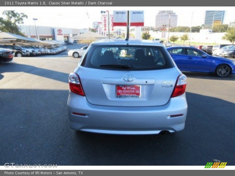 Classic Silver Metallic / Dark Charcoal 2011 Toyota Matrix 1.8