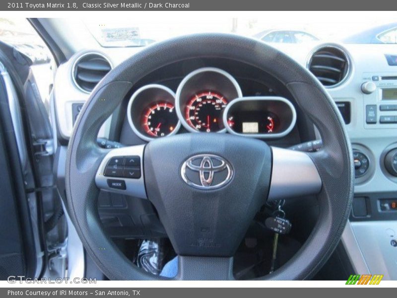 Classic Silver Metallic / Dark Charcoal 2011 Toyota Matrix 1.8