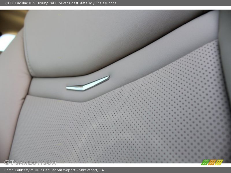 Silver Coast Metallic / Shale/Cocoa 2013 Cadillac XTS Luxury FWD