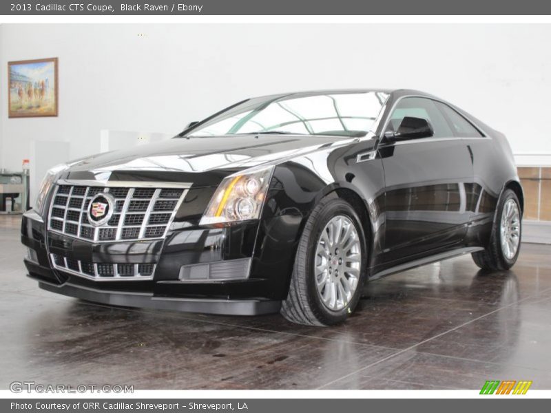 Black Raven / Ebony 2013 Cadillac CTS Coupe