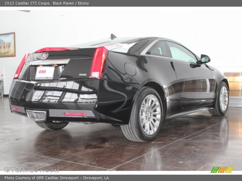 Black Raven / Ebony 2013 Cadillac CTS Coupe