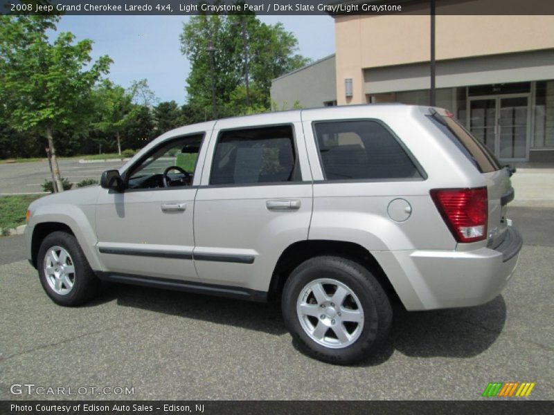 Light Graystone Pearl / Dark Slate Gray/Light Graystone 2008 Jeep Grand Cherokee Laredo 4x4