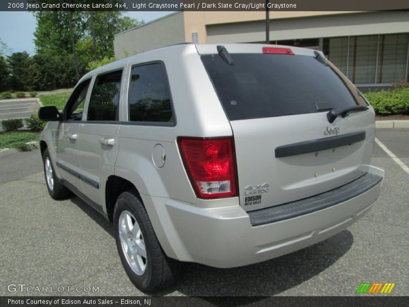 Light Graystone Pearl / Dark Slate Gray/Light Graystone 2008 Jeep Grand Cherokee Laredo 4x4