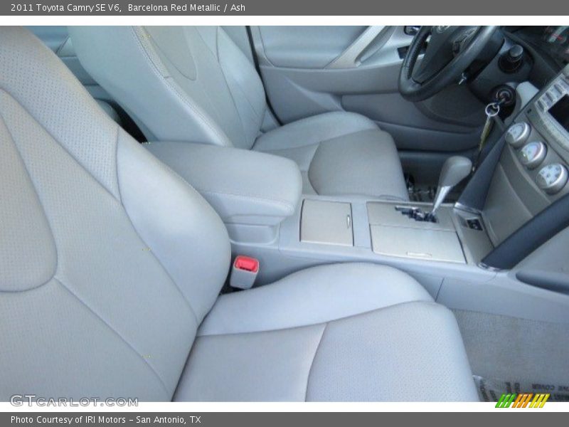 Barcelona Red Metallic / Ash 2011 Toyota Camry SE V6
