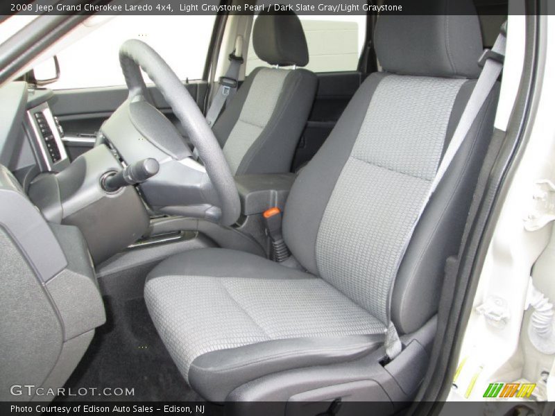 Front Seat of 2008 Grand Cherokee Laredo 4x4