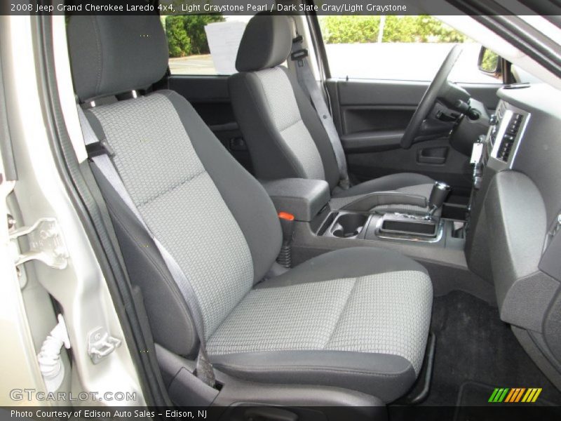 Light Graystone Pearl / Dark Slate Gray/Light Graystone 2008 Jeep Grand Cherokee Laredo 4x4